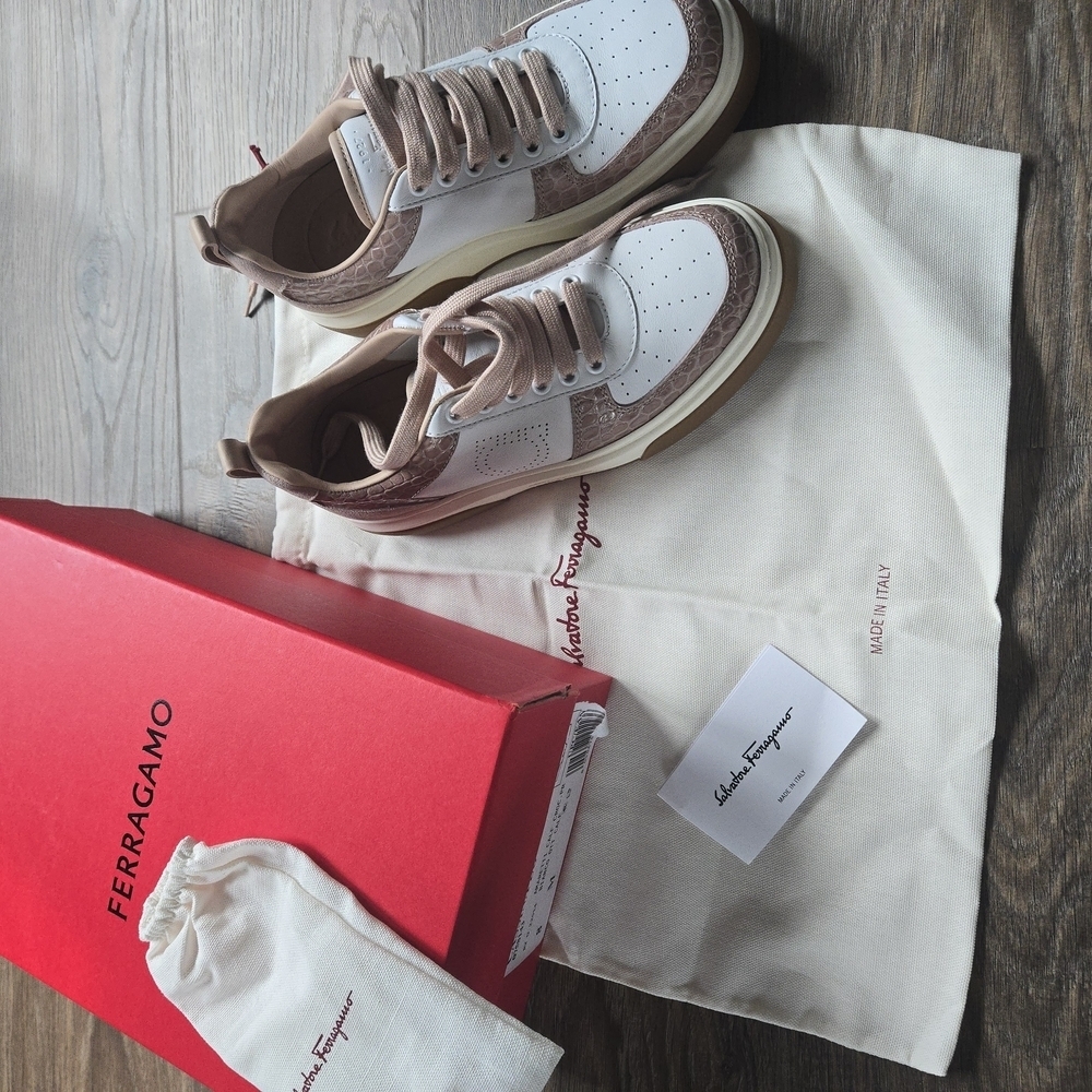 Salvatore Ferragamo NWT Womens Sneakers - Picture 13 of 16